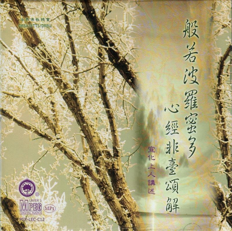 般若波羅蜜多心經非臺頌解淺釋(MP3)