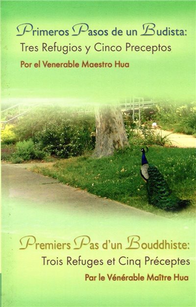 Primeros Pasos de un Budista:Tres Refugios y Cinco Preceptos(西文+法文)
